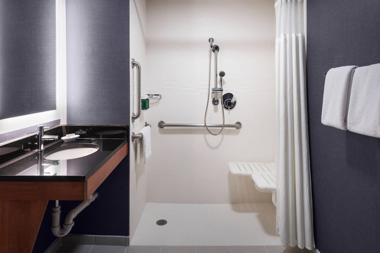 Bathroom 5, Residence Inn Bethesda Downtown, Montgomery