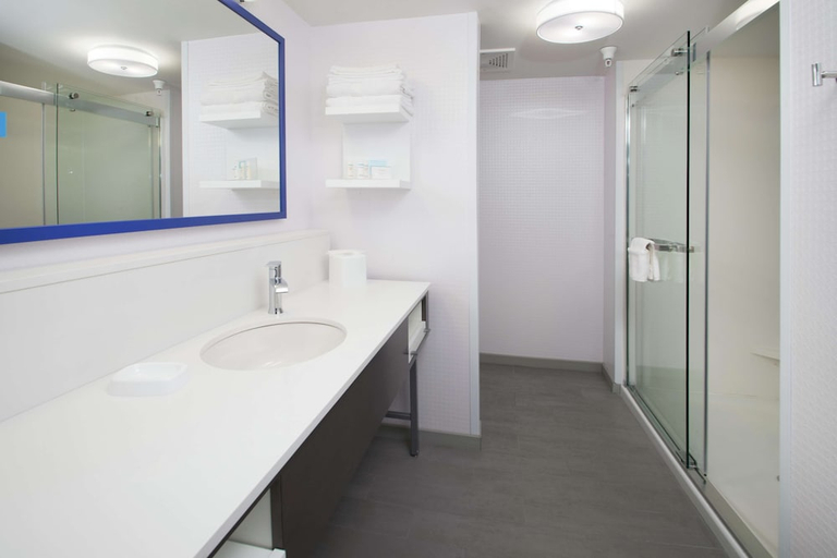 Bathroom 2, HAMPTON INN ARVIN TEJON RANCH CA, Kern