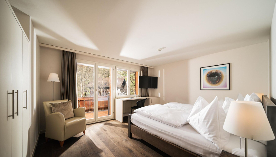 Bedroom 4, Arc-en-Ciel Gstaad, Saanen