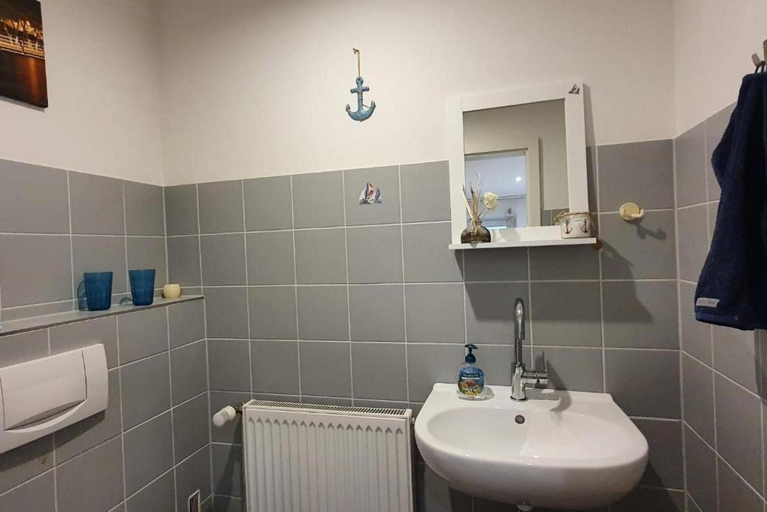 Bathroom 2, Ferienwohnung am Prusssee in Guster, Herzogtum Lauenburg