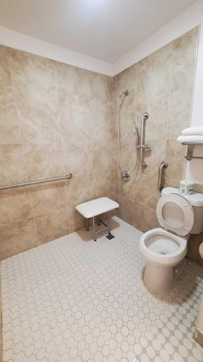 Bathroom 5, Motel 6 Branson West Silver Dollar City, Stone