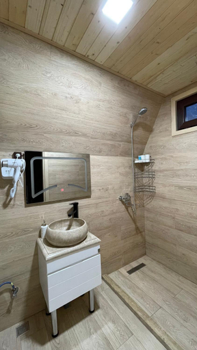 Bathroom 3, AURA Cottages, Kazbegi