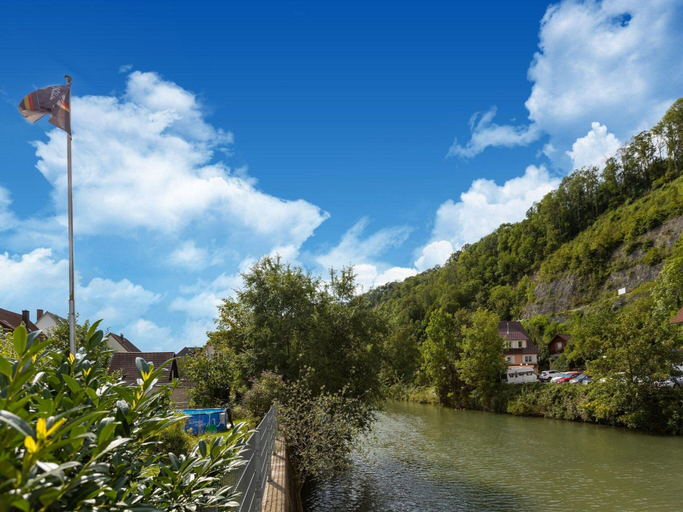 View from property 3, Sauna Retreat in Sulz, Rottweil