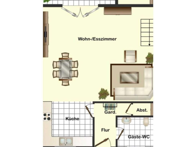 Floor plan 3, Meadow Piece of Modern Retreat, Harz