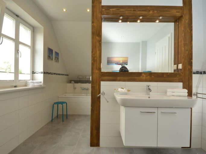 Bathroom, Feuerstein House Monchgut, Vorpommern-Rügen