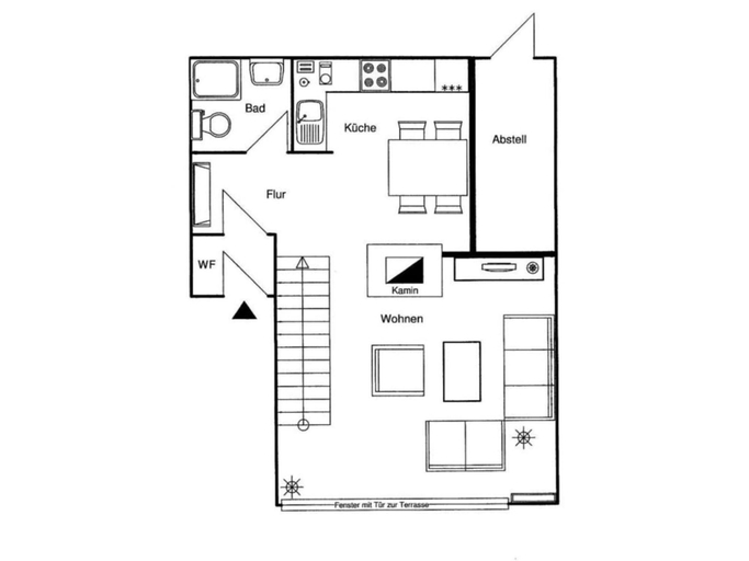 Floor plan 4, "friesenhorn" 31 Merchant, Friesland