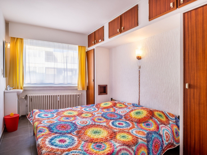 Bedroom 2, Nevada Apartment Near the Beach, West-Vlaanderen