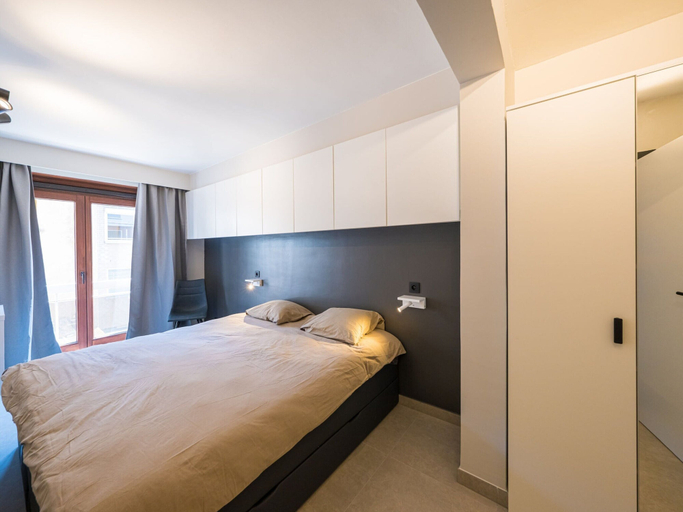 Bedroom 3, Apartment With 3 Bedrooms and sea View, West-Vlaanderen