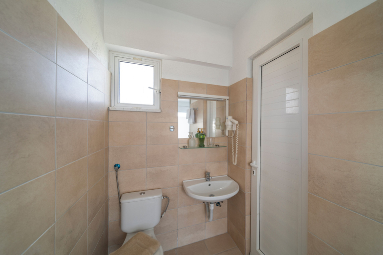 Bathroom 5, Yiasemi Faliraki rooms, South Aegean