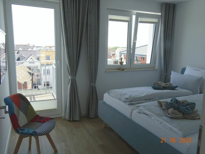 Bedroom, Old Printing House Holiday Apartment Cicero, Aurich