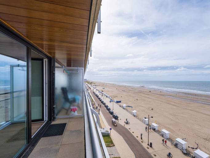 View from property 4, Modern Studio With sea View and Garage, West-Vlaanderen