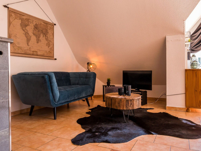 Living area 2, Holiday Apartment in Otseebad Wustrow, Vorpommern-Rügen