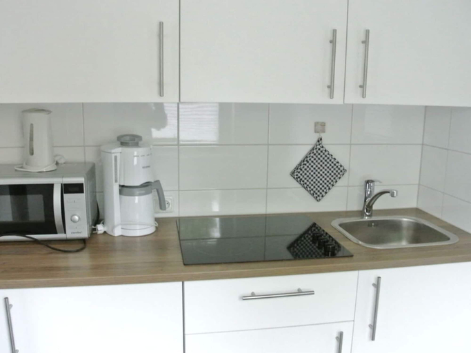 Private kitchen 3, "helgoland" in the Achter de Waterkant House, Dithmarschen