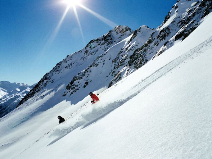 Snow and ski sports, - Fantastisch Bergpanorama, Prättigau/Davos