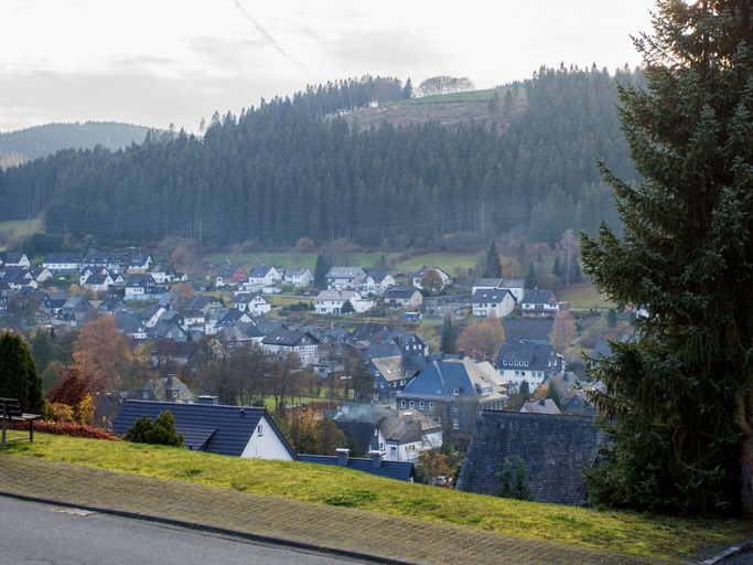 View from property 2, Ruhig Gelegenes Appartement in Niedersfeld, Hochsauerlandkreis