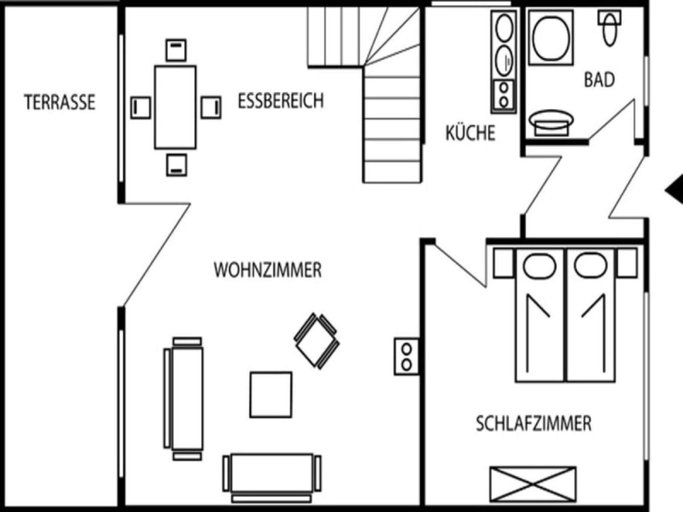 Floor plan 5, Attractive Apartment in Diemelsee, Waldeck-Frankenberg