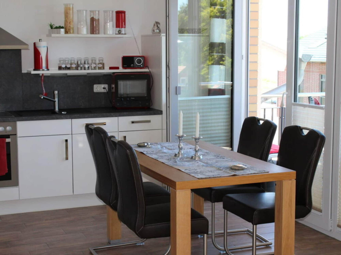 Private kitchen 2, Beach Apartment With sea Views, Vorpommern-Rügen