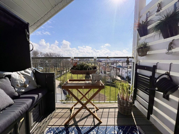 View from property 3, Holiday Apartment \"seagull\", Rostock