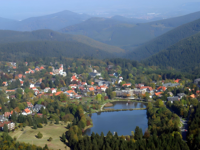View from property 3, Charmantes Refugium, Harz, Goslar