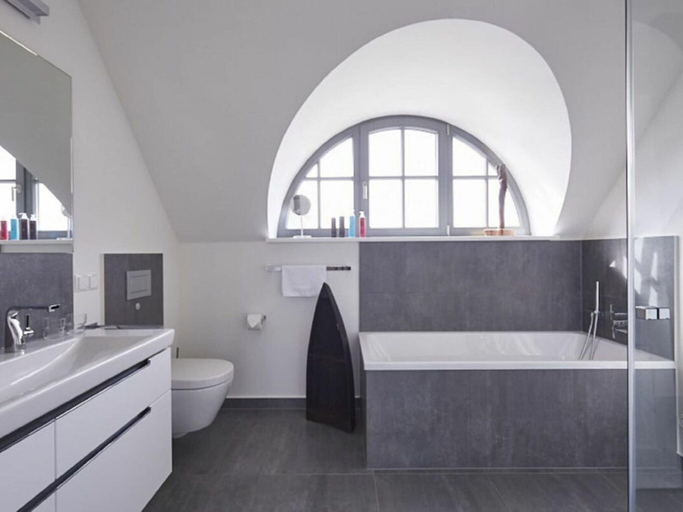 Bathroom, Lush Villa With Sauna and Fireplace, Vorpommern-Rügen