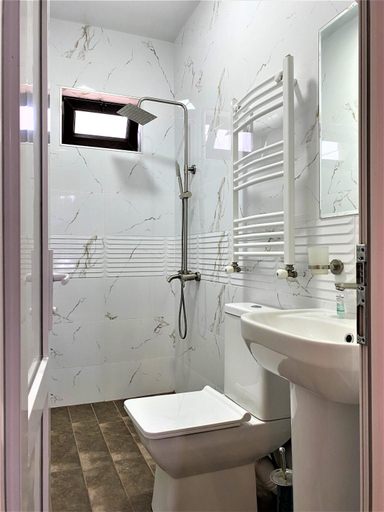 Bathroom 5, Hotel West Face, Tskaltubo