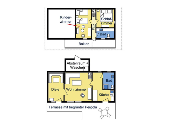 Floor plan, Waldhaus No.15 Modern Retreat, Vorpommern-Greifswald