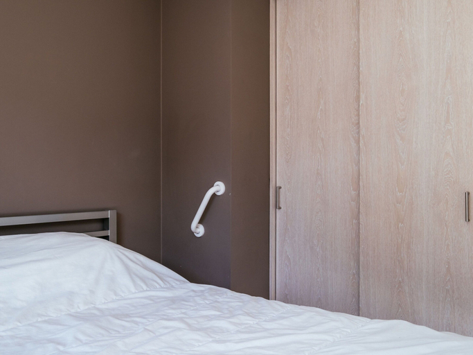 Bedroom 2, Apartment in St-idesbald Near the Sea, West-Vlaanderen