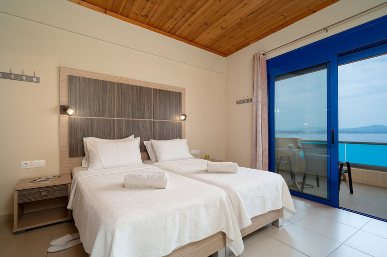 Bedroom 4, Minos Boutique Hotel Agia Galini, Crete