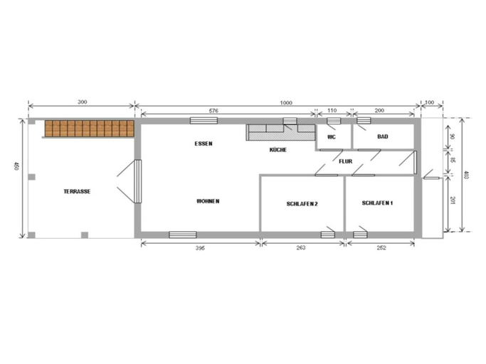Floor plan, Houseboat Grey Seal Comfortable Vacation Home, Ostholstein