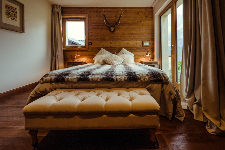 Bedroom 2, Chalet du Rachet Chamonix Mont-Blanc, Haute-Savoie