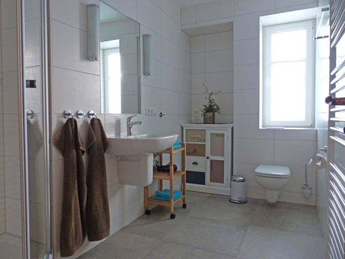 Bathroom, Holiday Apartment "baltic Sea Suite", Vorpommern-Rügen