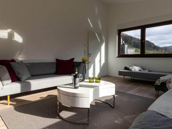 Living room 4, Modernes Split-level Haus Nahe am Hennesee, Hochsauerlandkreis