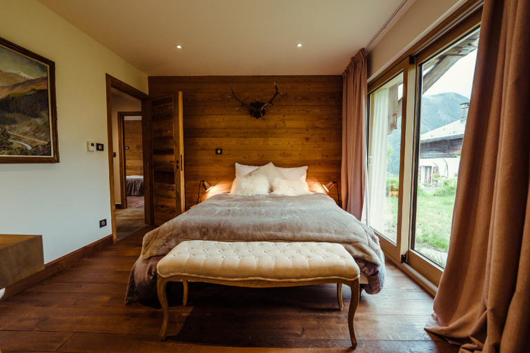 Bedroom 3, Chalet du Rachet Chamonix Mont-Blanc, Haute-Savoie