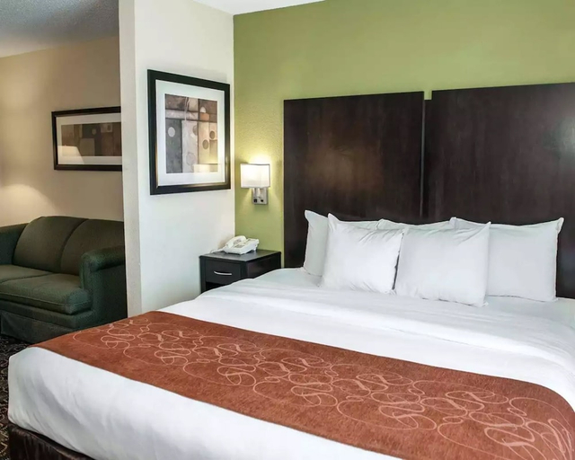 Bedroom 3, Comfort Suites West Indianapolis - Brownsburg, Hendricks