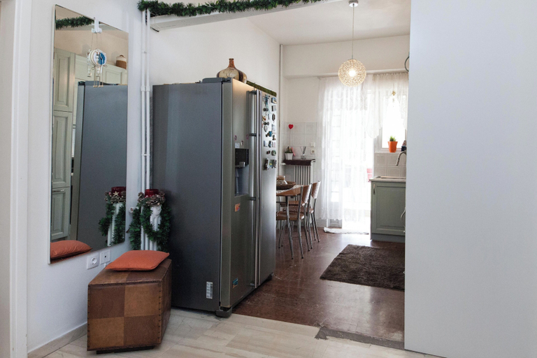 Bathroom, Urban Cosy 2 Bd Apt Near Metro w Balcony, Attica