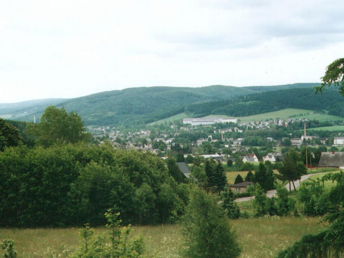 Aerial view, Holiday Home by the Forest, Erzgebirgskreis