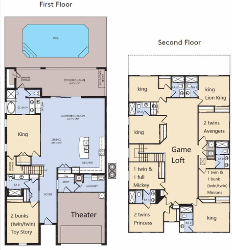 Others 1, Private Theater Game Loft 10br Villa Pool Spa, Polk