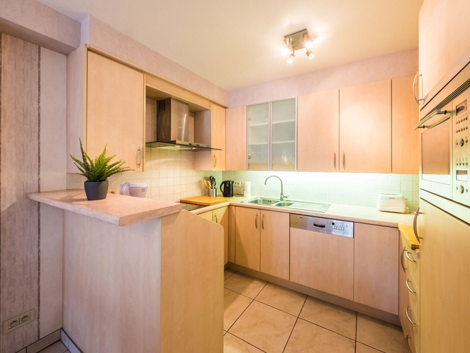 Private kitchen 5, Apartment With 2 Bedrooms and Large Terrace, West-Vlaanderen
