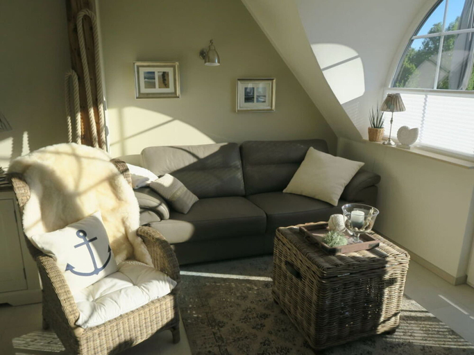 Living area 5, Apartment Ankerstek in the Villa Seisen, Vorpommern-Rügen