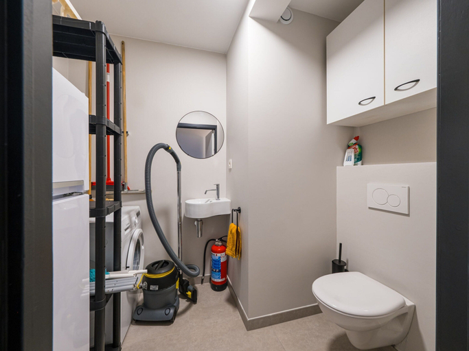 Bathroom 4, Apartment With 3 Bedrooms and sea View, West-Vlaanderen