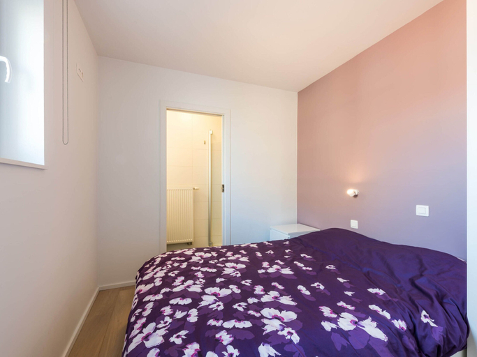 Bedroom 3, Apartment With Sea View and Balcony in Belgium, West-Vlaanderen