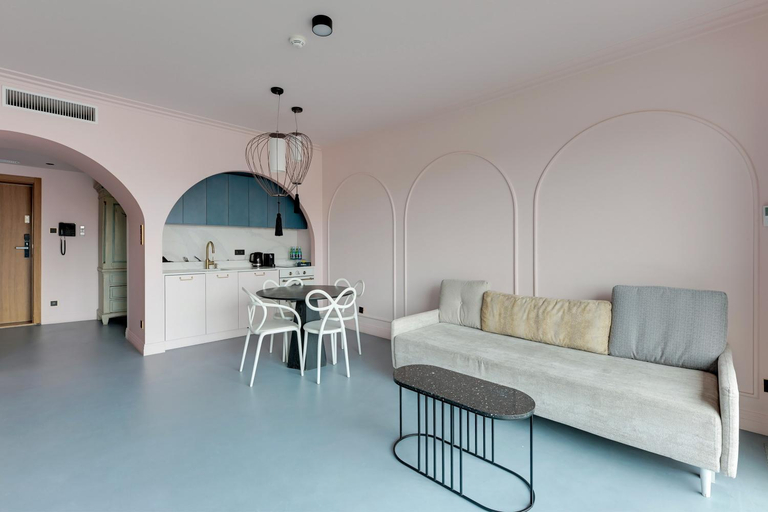 Kitchen 4, Deo Plaza Basen & Sauna by Grand Apartments, Gdańsk City