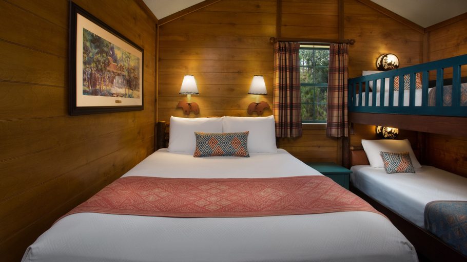 Bedroom 3, The Cabins at Disney's Fort Wilderness Resort, Orange