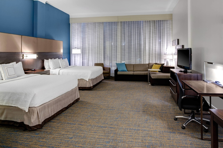 Bedroom 2, Residence Inn By Marriott Cleveland Downtown, Cuyahoga