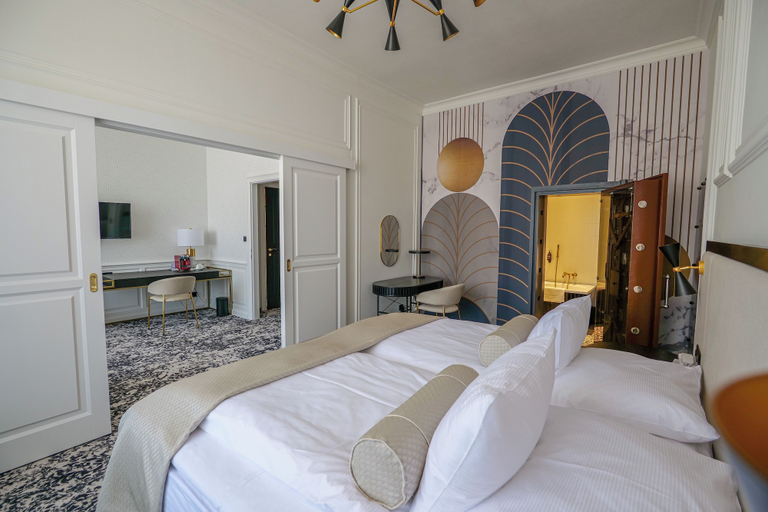 Bedroom 2, Hotel Zlatá Hvězda, Svitavy
