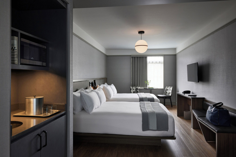 Bedroom 2, Melrose Hotel, New York