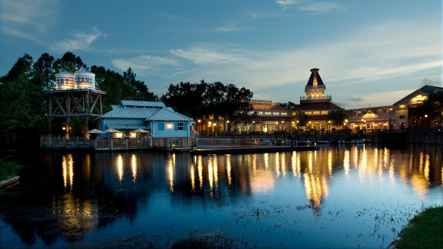 Exterior & Views 2, Disney's Port Orleans Resort - Riverside, Orange