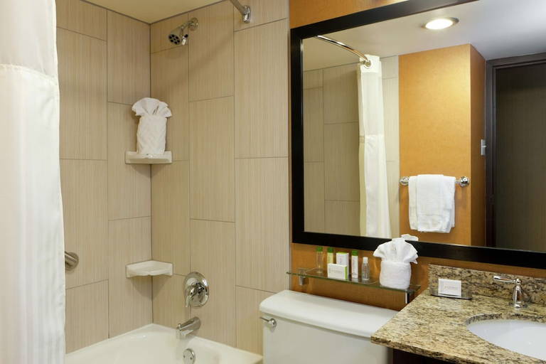 Bathroom 3, DoubleTree by Hilton Cleveland Downtown Lakeside, Cuyahoga