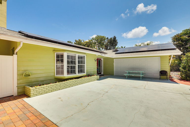 Exterior & Views 2, Waterfront Getaway w/ Pool & Dock - Walk to Beach!, Pinellas
