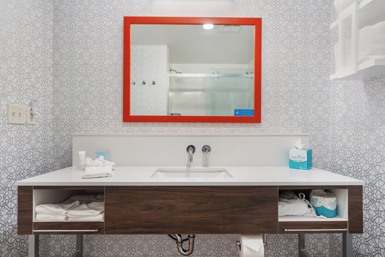 Bathroom 5, Hampton Inn Ottawa (Starved Rock Area), La Salle